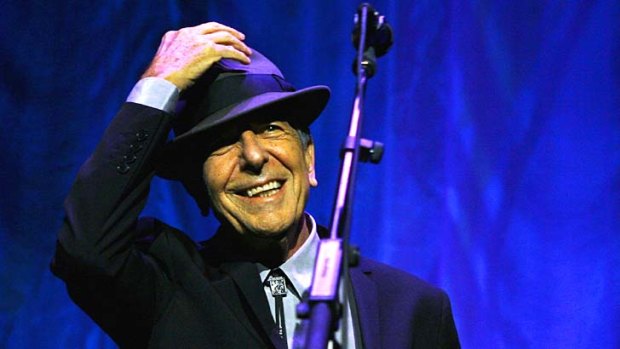 A tip of the hat to a higher force: Leonard Cohen is arguably the author of the last great religious anthem, Hallelujah.