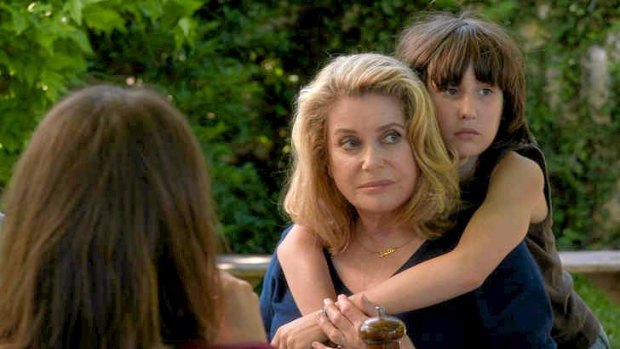 Optical illusion: Catherine Deneuve plays a grandmother in <i>On My Way</i>.