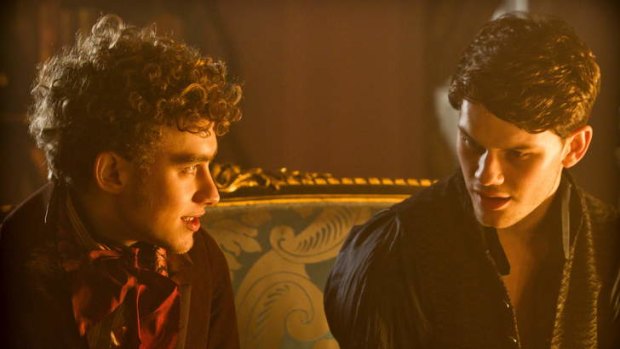 Novel approach: Olly Alexander (left) plays Herbert Pocket and Jeremy Irvine plays Pip in Mike Newell's faithful adaptation of <i>Great Expectations</i>.