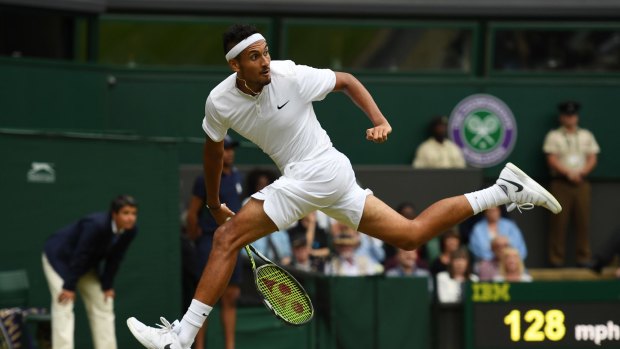 Scott Draper says the only person capable of beating Nick Kyrgios at Wimbledon in the next two weeks is Nick Kyrgios.