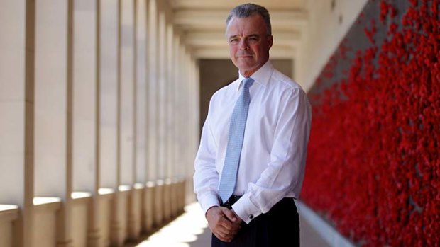 New front ... the Australian War Memorial director, Brendan Nelson.