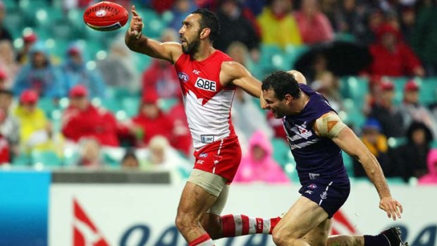"To lose the way we did and to show those signs of undisciplined acts, it's something we have to look at very closely" ... Adam Goodes.