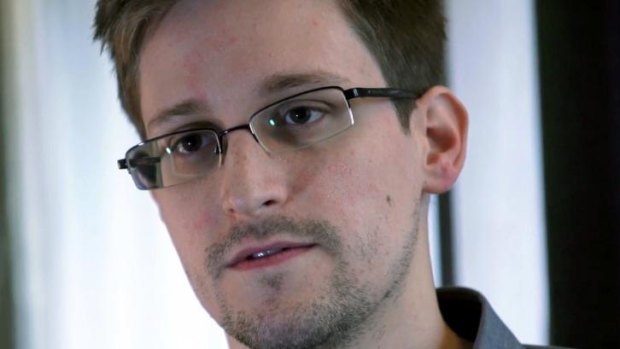 Ex-NSA contractor Edward Snowden.