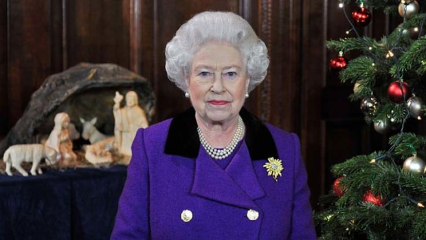 Coming to a television near you ... the Queen's Christmas message in 3D.