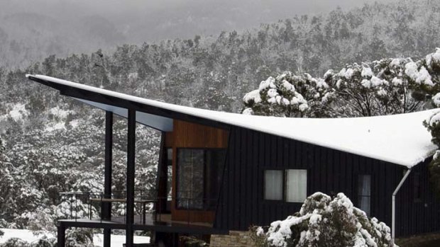 Down ... the price of this lodge at Lake Crackenback dropped by 21 per cent.