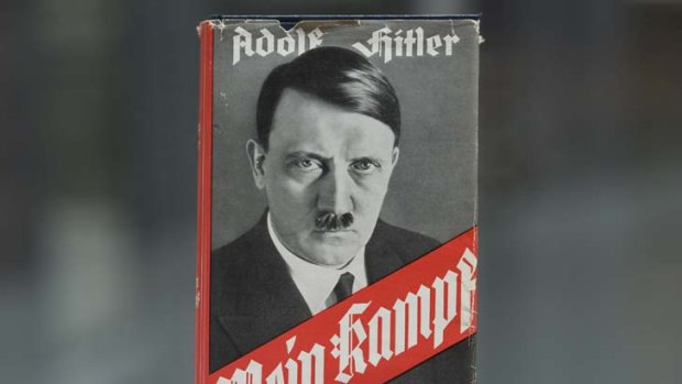 Resurrected ... Adolf Hitler's infamous memoir Mein Kampf.