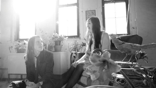 Film students Brian Oblivion and Madeline Follin say they started making music because they were bored.