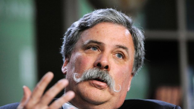 Lachlan Murdoch sought to reassure investors that he and James have the expertise to run the business after the departure of Chase Carey, pictured.
