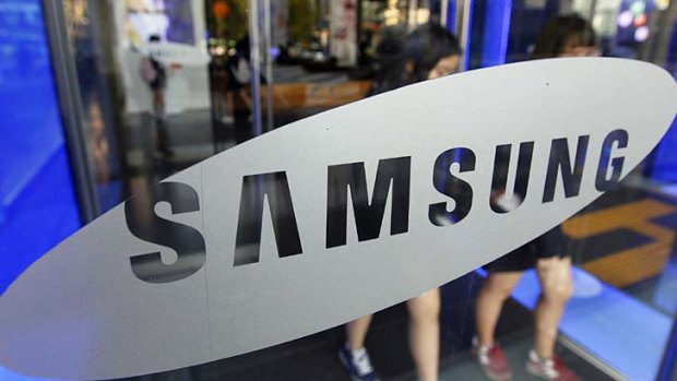Patent wars ... Samsung is locked in a battle with Apple.