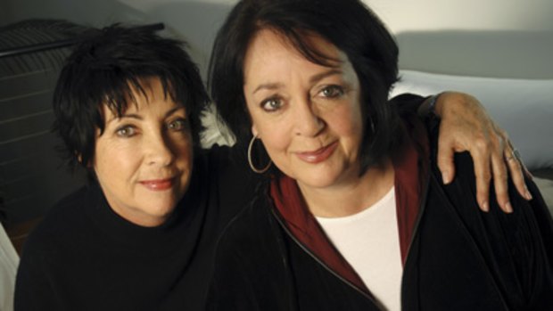 'Half the work and twice the fun'... Angela Catterns and Wendy Harmer reunite on NewsRadio.