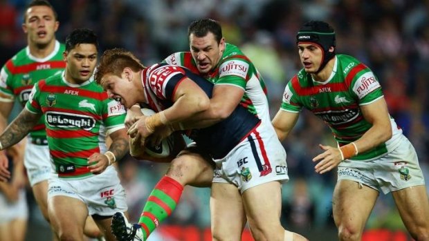 Rep bolter?: Sydney Roosters forward Dylan Napa may play himself into a Four Nations spot in the coming weeks.