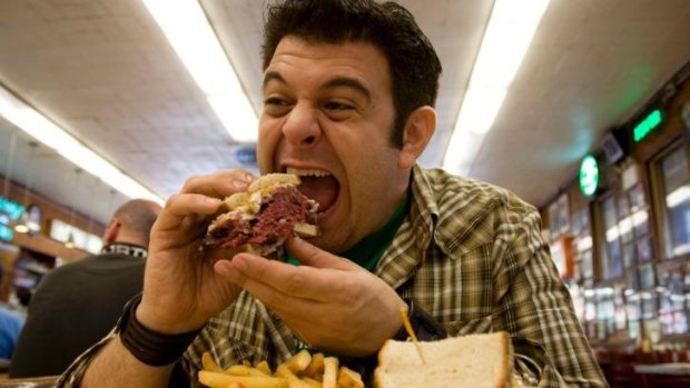 Before #thinspiration ... Richman was a big eater.