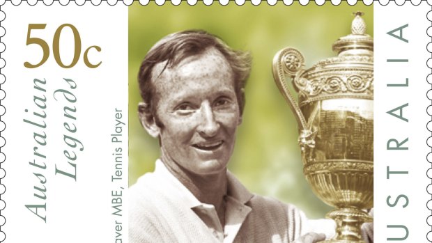 In 2003, Rod Laver featured on the Australian Legends stamp series. 
