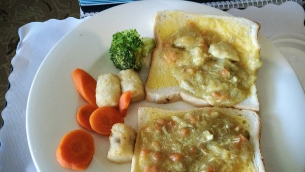 A meal in an aged care facility charging an $800,000 deposit.