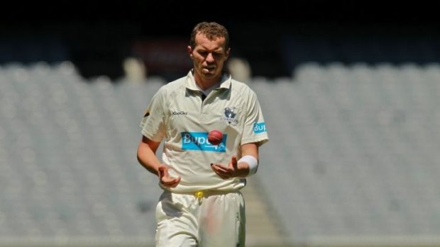 Peter Sizzles: Peter Siddle starred in England
