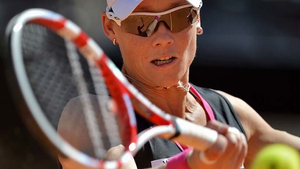 Samantha Stosur has a week and a half to try to rediscover the claycourt form with which she came within a whisker of the Paris Open title two years ago.