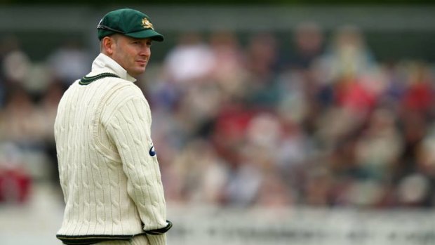 Injury doubt: Australian cricket captain Michael Clarke.