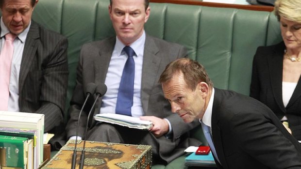 Fashion advice .... Tony Abbott says he regrets agreeing with Germaine Greer.