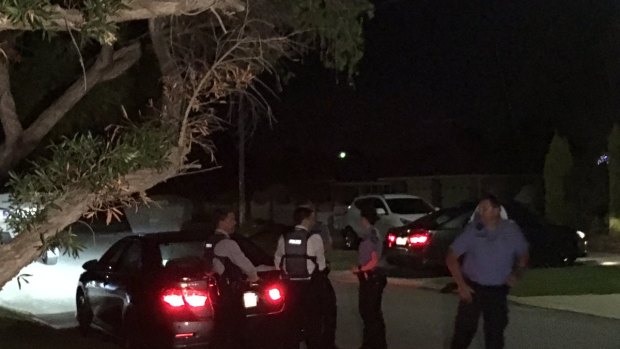 A woman and her son were able to escape a Willetton home safey after a three-hour siege.