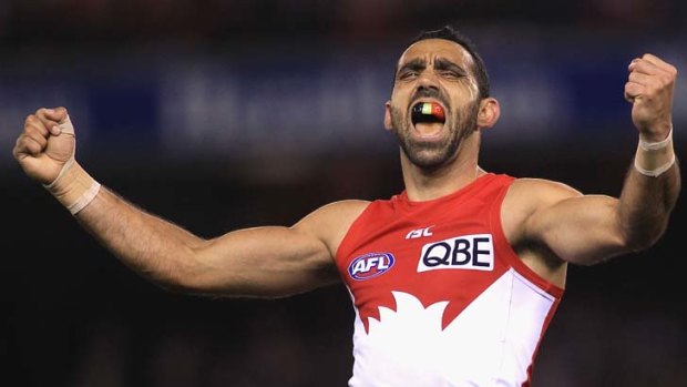 Bring it on &#8230; the success of the Swans this year will rely on established stars such as Adam Goodes maintaining their form throughout the season.