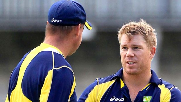 David Warner says laziness was his downfall against England in the first one-day international at Lord's on Friday.