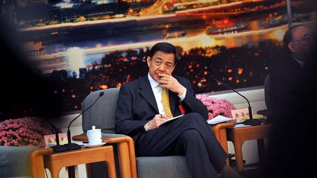 The maverick princeling and great red hope ... Bo Xilai.