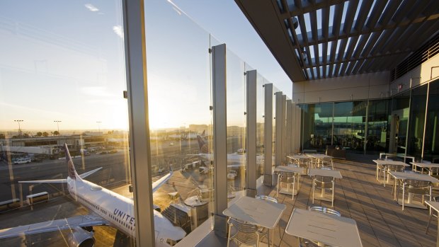 Terminal 7 is United Airline's dedicated hub at LAX.