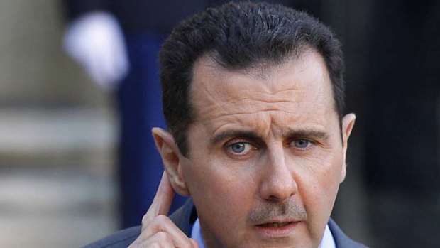 Controversial ... Syria's President Bashar al-Assad.
