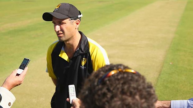 WACA curator Matt Page speaks.