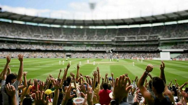 Record on the cards: The Boxing Day crowd at the MCG Ashes Test could top 90,000.