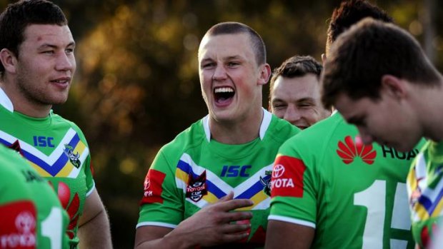 Jack Wighton will line up in the halves for the Junior Kangaroos this weekend.