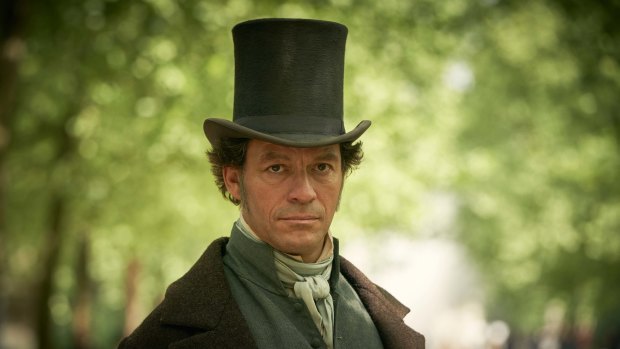 Dominic West as Jean Valjean in Les Miserables.