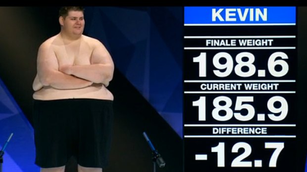 After: Big Kev has slimmed down even further since leaving <i>The Biggest Loser</i> last year.