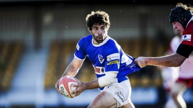Positive: Royals' halfback and Argentinian Pedro Rolando believes it will be a winning weekend. 