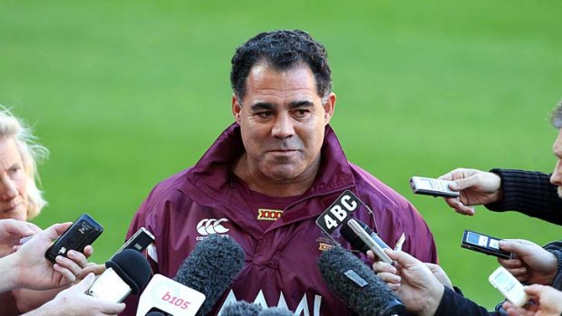 The puppet master ... Queensland's players say coach Mal Meninga has perfected the art of motivating his charges.