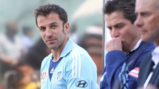 Key man: Alessandro Del Piero will again be integral to Sydney FC's hopes.
