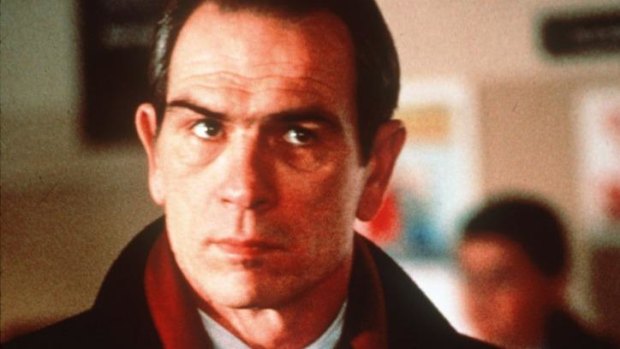 Tommy Lee Jones as US Marshal Gerard in <i>The Fugitive.</i>