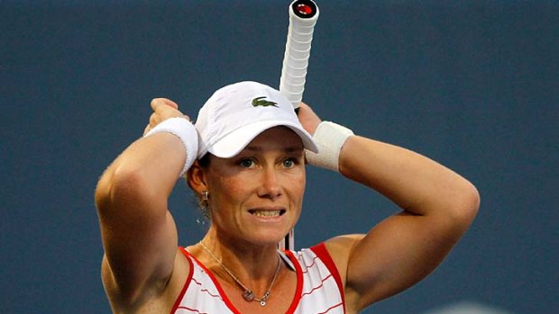 What's ahead? Sam Stosur's confidence and ranking are down leading into the US Open later this month.