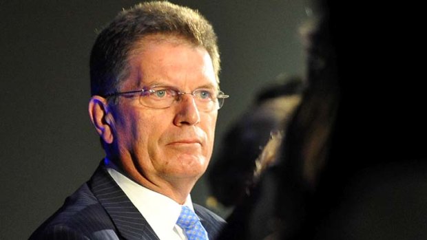 On the nose ... Premier Ted Baillieu.