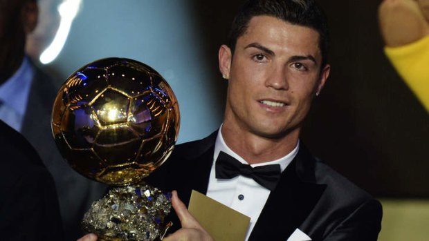 Best in the world: Cristiano Ronaldo.