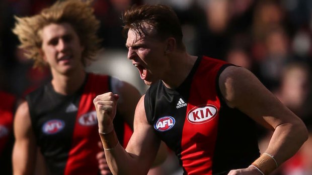 Top Don: Brendon Goddard has clinched the Essendon best and fairest award.