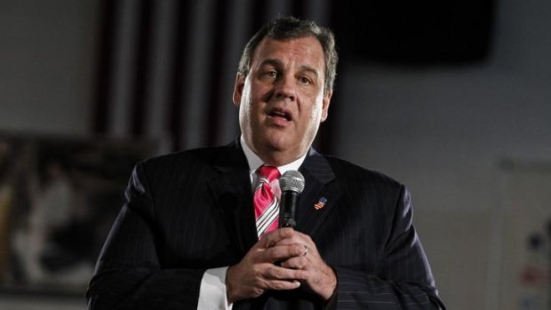 Keeping his options open ... 2016 Republican hopeful New Jersey Governor Chris Christie. 
