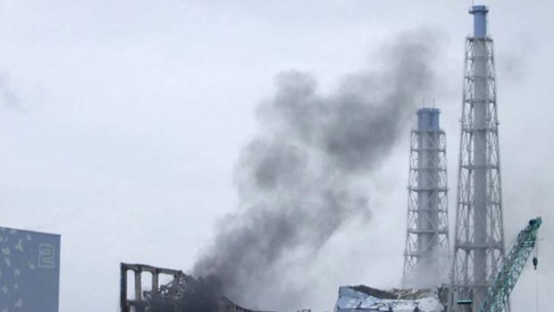 Smoke billows from the area of the No. 3 reactor of the Fukushima Daiichi nuclear power plant in the aftermath of the 2011 tsunami.