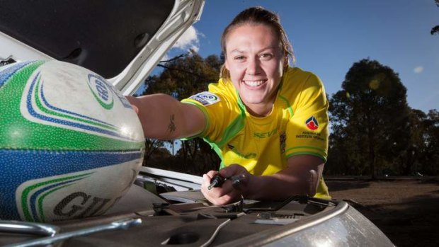 Canberra's Sharni Williams will captain the Australian women's sevens team in Moscow.
