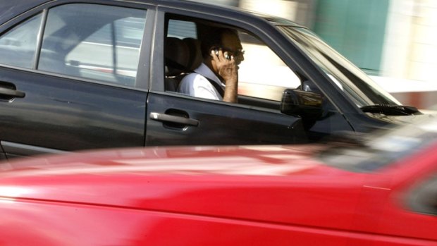 Police are getting tough on motorists who use their mobile phone while driving. 