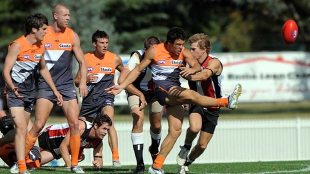 The Giants take on Ainslie in Canberra.