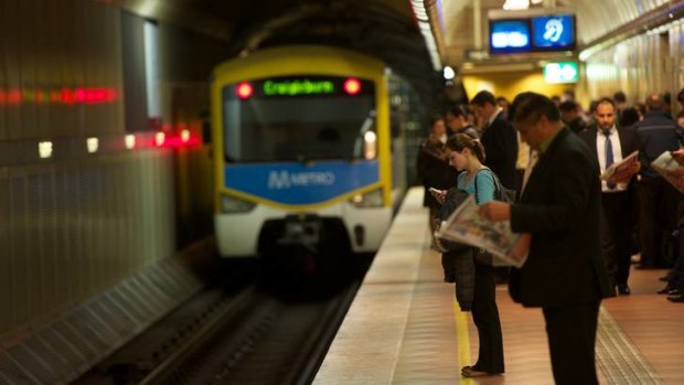 Train cancellations will no longer be published on Metro's website.