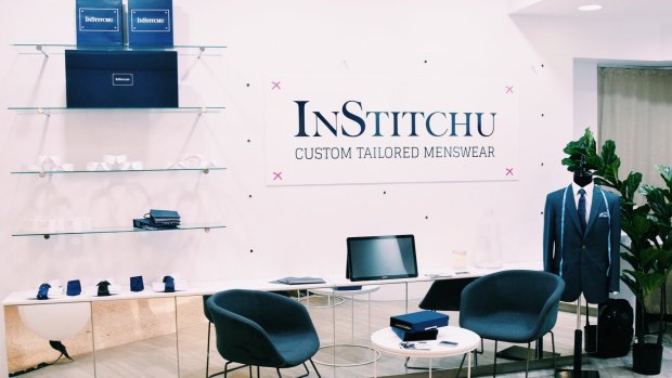 InStitchu gives you an opportunity to sample fabrics and styles while be guided through the design process.