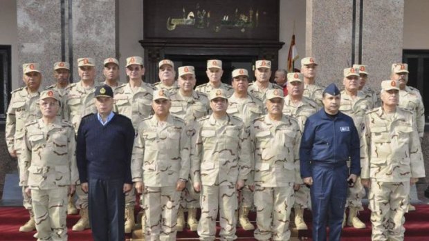 "The army is the only institution that they’re comfortable to work with": Egypt's military leaders have been buoyed by support from the Gulf monarchies.
