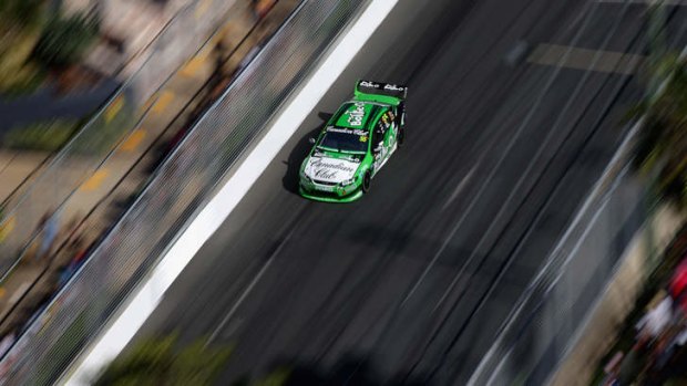 Underdog: David Reynolds claimed his first V8 Supercars win in the Gold Coast 600.